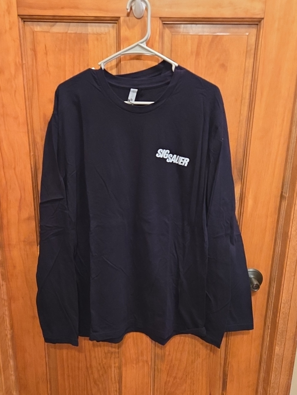 2 Men’s Black Long Sleeve Crewneck Shirts